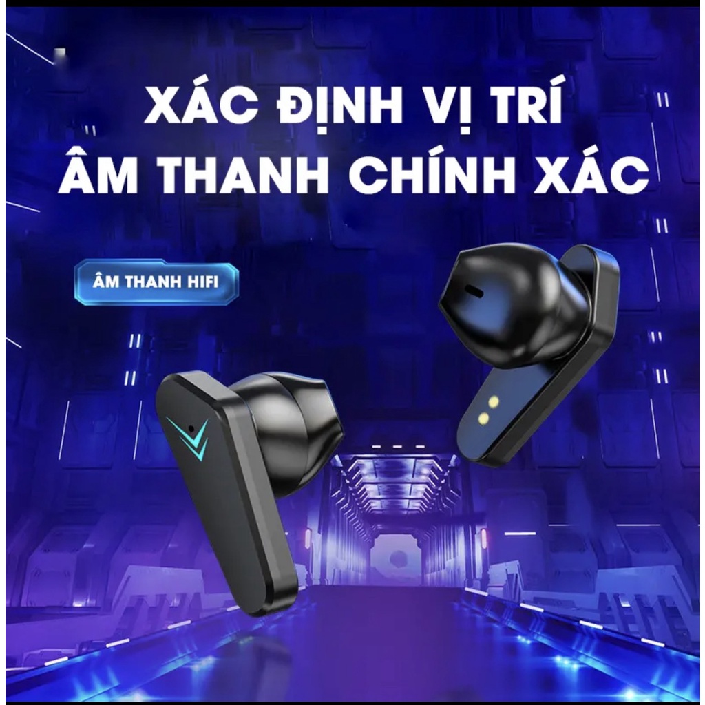 Tai nghe Bluetooth Gaming Không dây X15 TWS công nghệ Bluetooth 5.0 cảm biến chạm, không có độ trễ âm (Bản Quốc tế 2022)