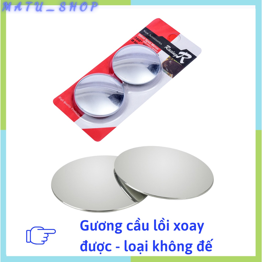 Gương cầu lồi ô tô gắn kính chiếu hậu xe hơi