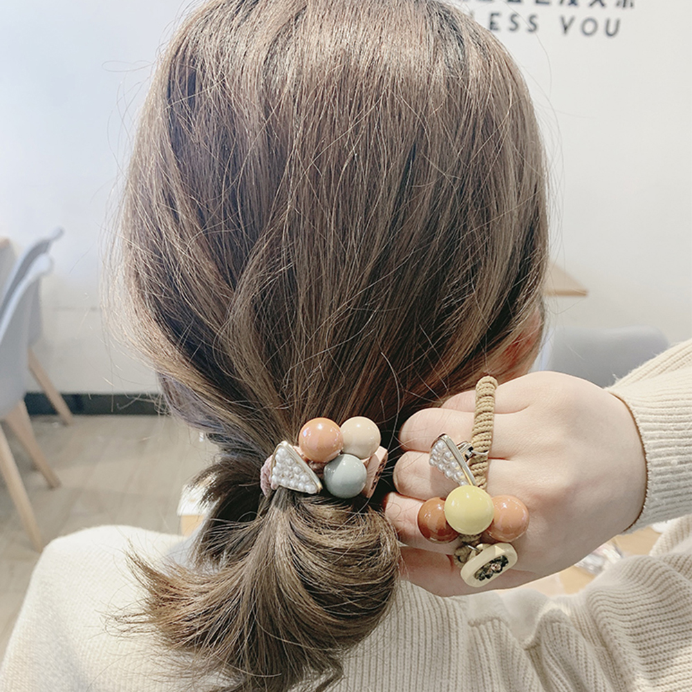 Small Fresh  Women  Candy Colors Hair Rope