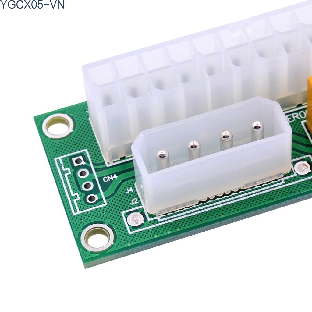 Bảng Mạch Chuyển Đổi Nguồn Điện 24pin Sang Ide 4pin Cho Khung Gầm / Thẻ / Pc