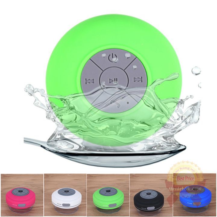 Loa Bluetooth di động chống nước mini phòng tắm dán tường kính X1 trable rõ ràng