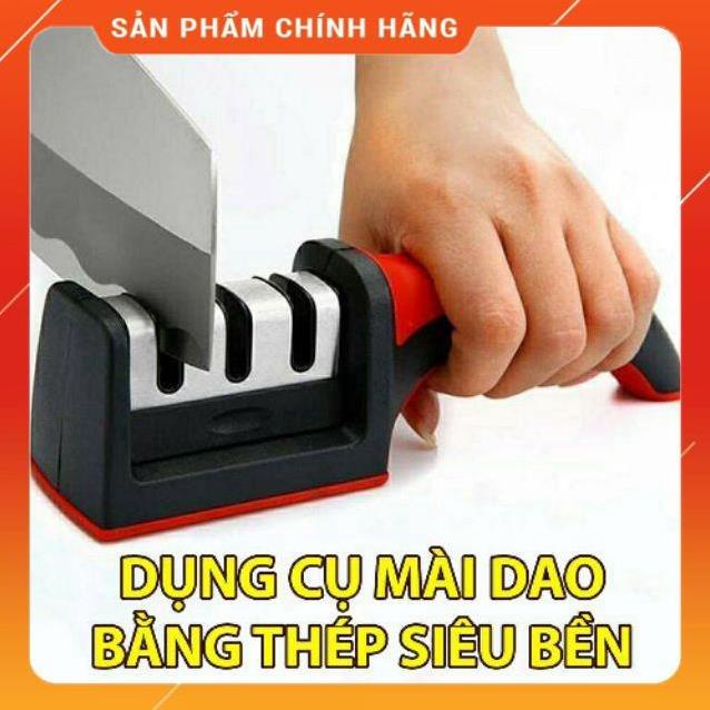 Dụng cụ mài dao 3 khe có tay cầm tiện dụng