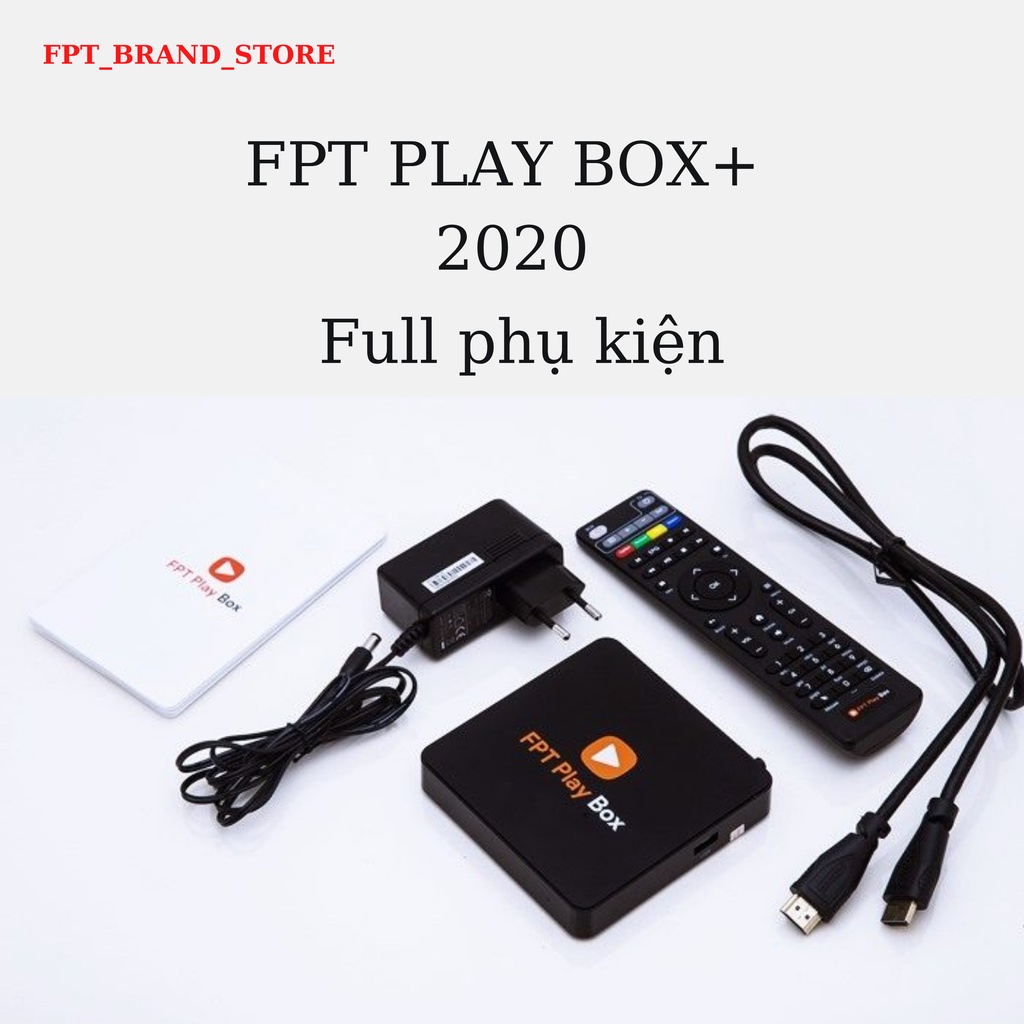 FPT PLAY BOX+ 2020 FPT TELECOM Mode 550 Android TV + 4K RAM 2GB Tích Hợp Điều Khiển Giọng Nói Từ Xa.