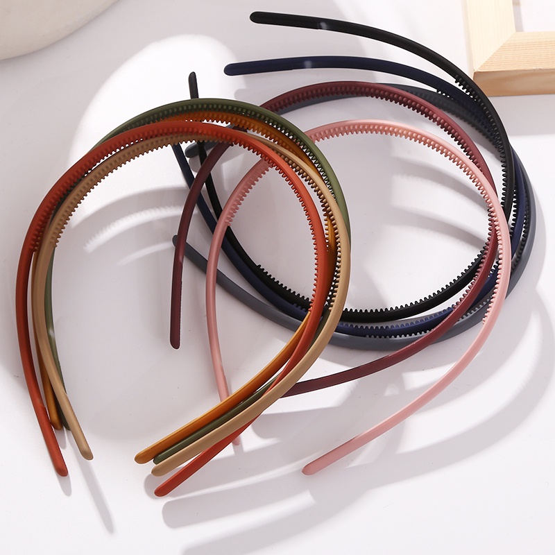Dây buộc tóc màu sắc đơn giản phong cách Hàn Quốc