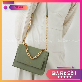 Túi Đeo Chéo Nữ CNK Khóa Nhận Xinh Xắn Thời Cao Cấp