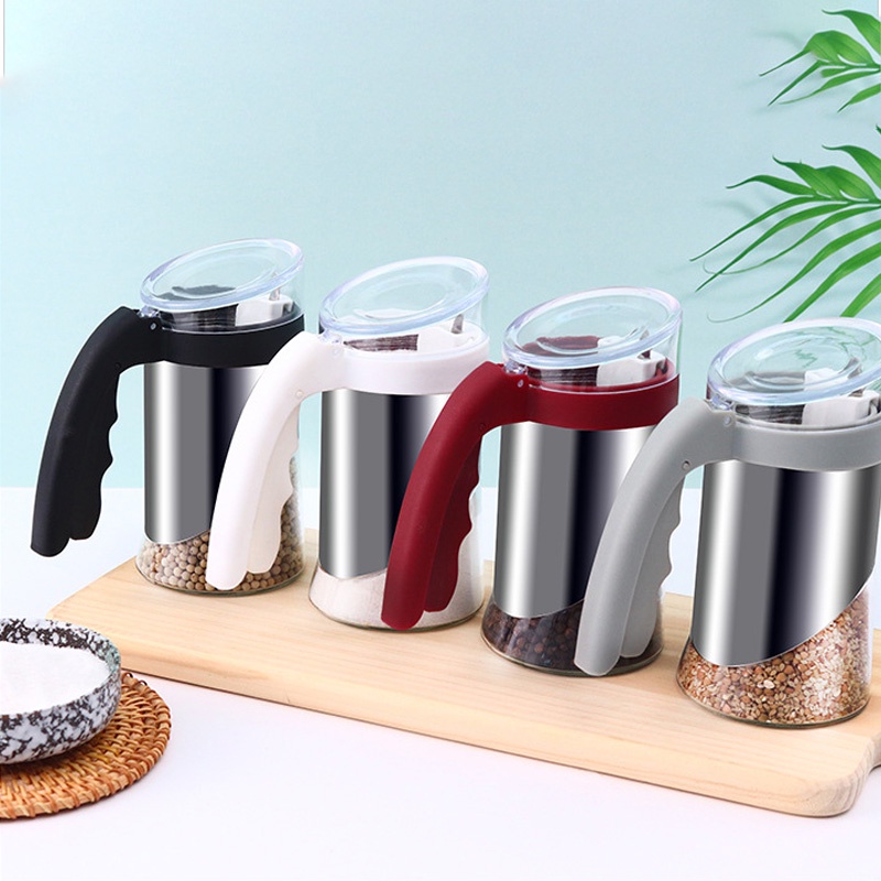 Bình Lắc Gia Vị Bằng Thép Không Gỉ Tiện Dụng