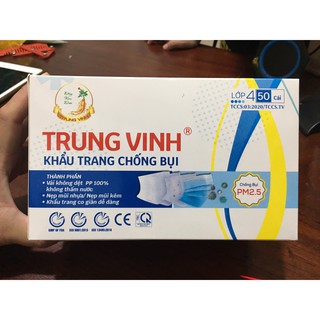 KHẦU TRANG TRUNG VINH SẢN PHẨM NHƯ HÌNH