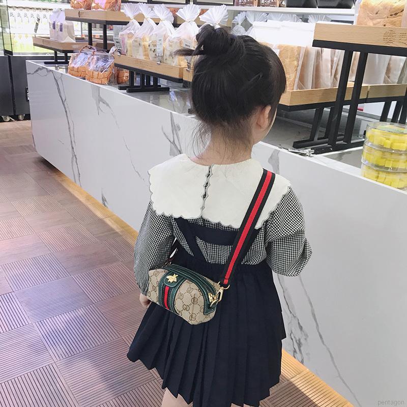 Children Fashion Print Cross-body Handbag Bags Fashion Cute Girls Shoulder Messenger Bag