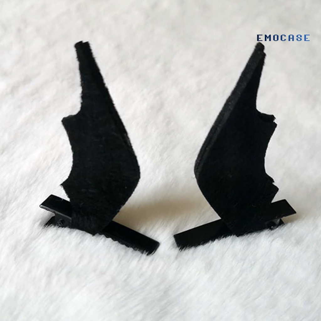 2 Kẹp Tóc Hình Đôi Cánh Dơi Chống Trượt Hóa Trang Dự Tiệc