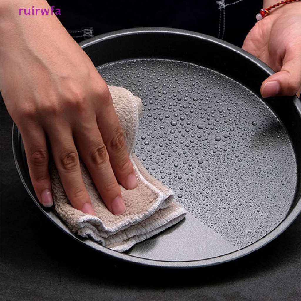 Khay Nướng Bánh Pizza Hình Tròn Bằng Thép Carbon Không Dính Tiện Dụng Mới