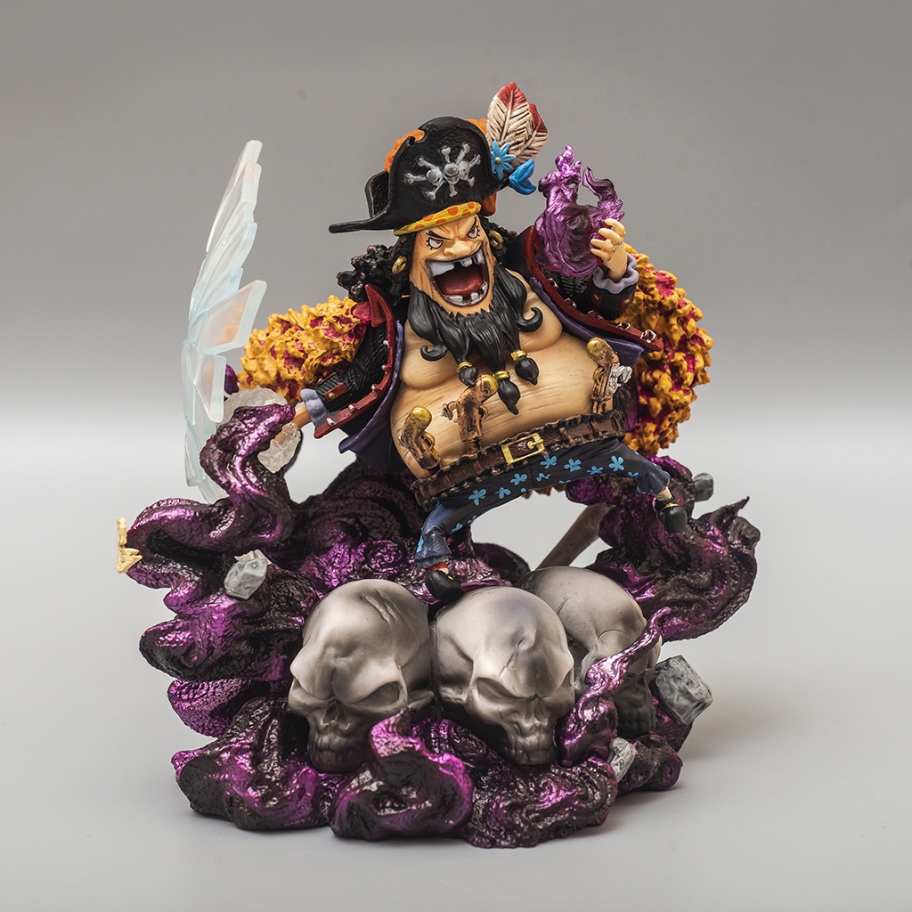 Mô hình One Piece Râu Đen Marshall D.Teach cao 15cm, Mô Hình trang trí One Piece Figure nhân vật Râu Đen Haki Shop