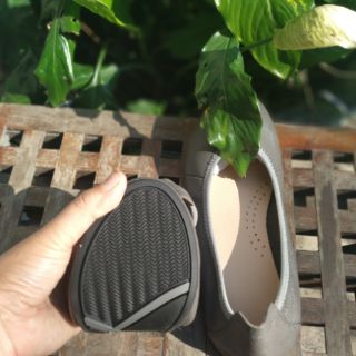 Giày da búp bê trơn