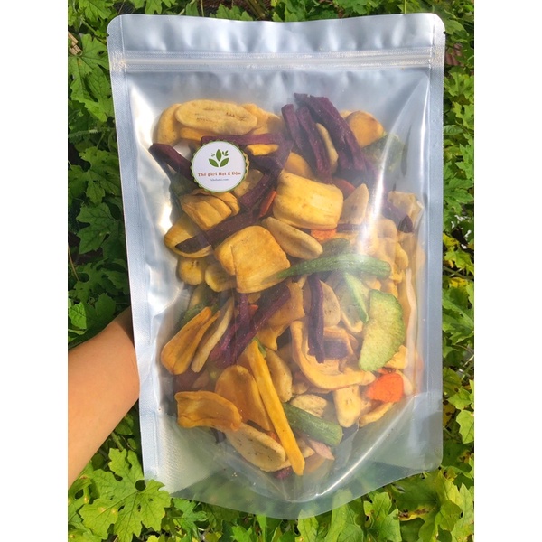 500g Thập Cẩm sấy giòn Đà Lạt-Loại A XK