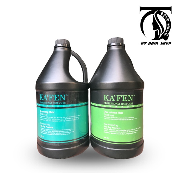 Dầu Gội Xả Can 5L KAFEN Phục Hồi Tóc - Siêu Rẻ, Siêu Mềm Mượt QT Hair Shop [CHÍNH HÃNG]