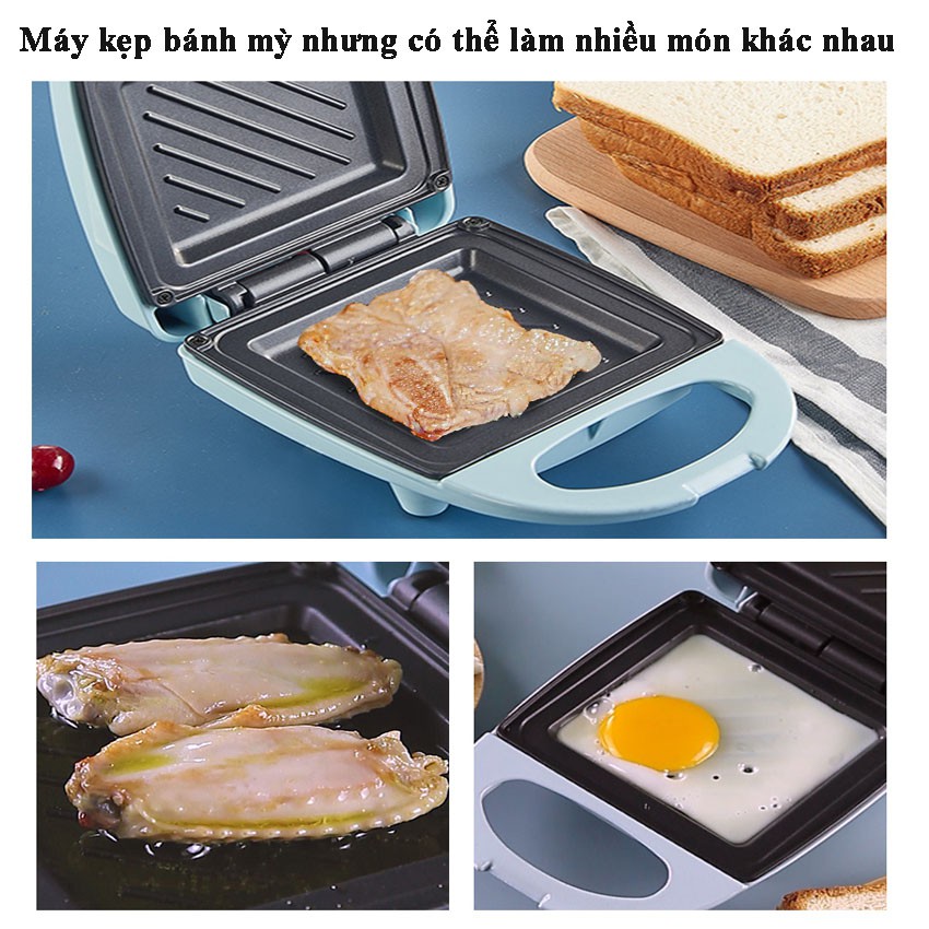 Máy Ép Bánh Mì - Máy Nướng Bánh Mì Xúc Xích Siêu Nhanh - Mila Store