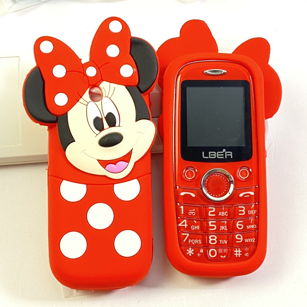 điện thoại mini Thay Đổi Giọng Nói Kết Nối Smartphone Lber D11 Dễ Thương Dành Cho Bé Quá Đáng Yêu