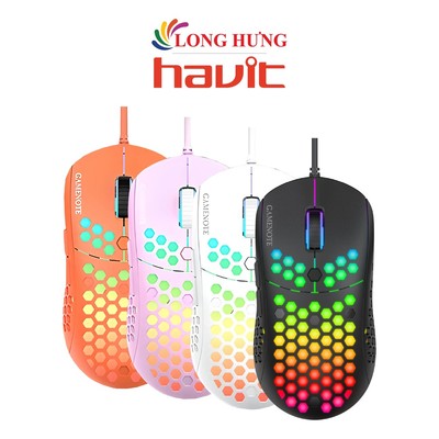 Chuột có dây Gaming Havit MS878 - Hàng chính hãng