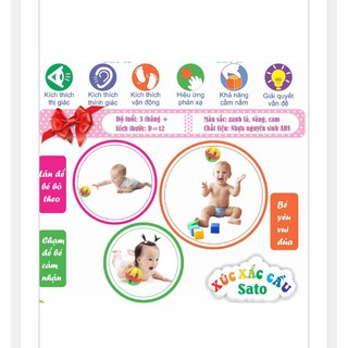 [ HÀNG VIỆT NAM- KHUYẾN MÃI ] XÚC XẮC CẦU SATO (SATO 87)