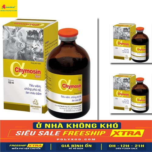 VMD CHYMOSIN FORT 100ML l Chicken1000_01 l T.h.u.ố.c Thú Y Vemedim T.i.ê.u Vi..ê.m C.h.ố.n.g P.h.ù Nề