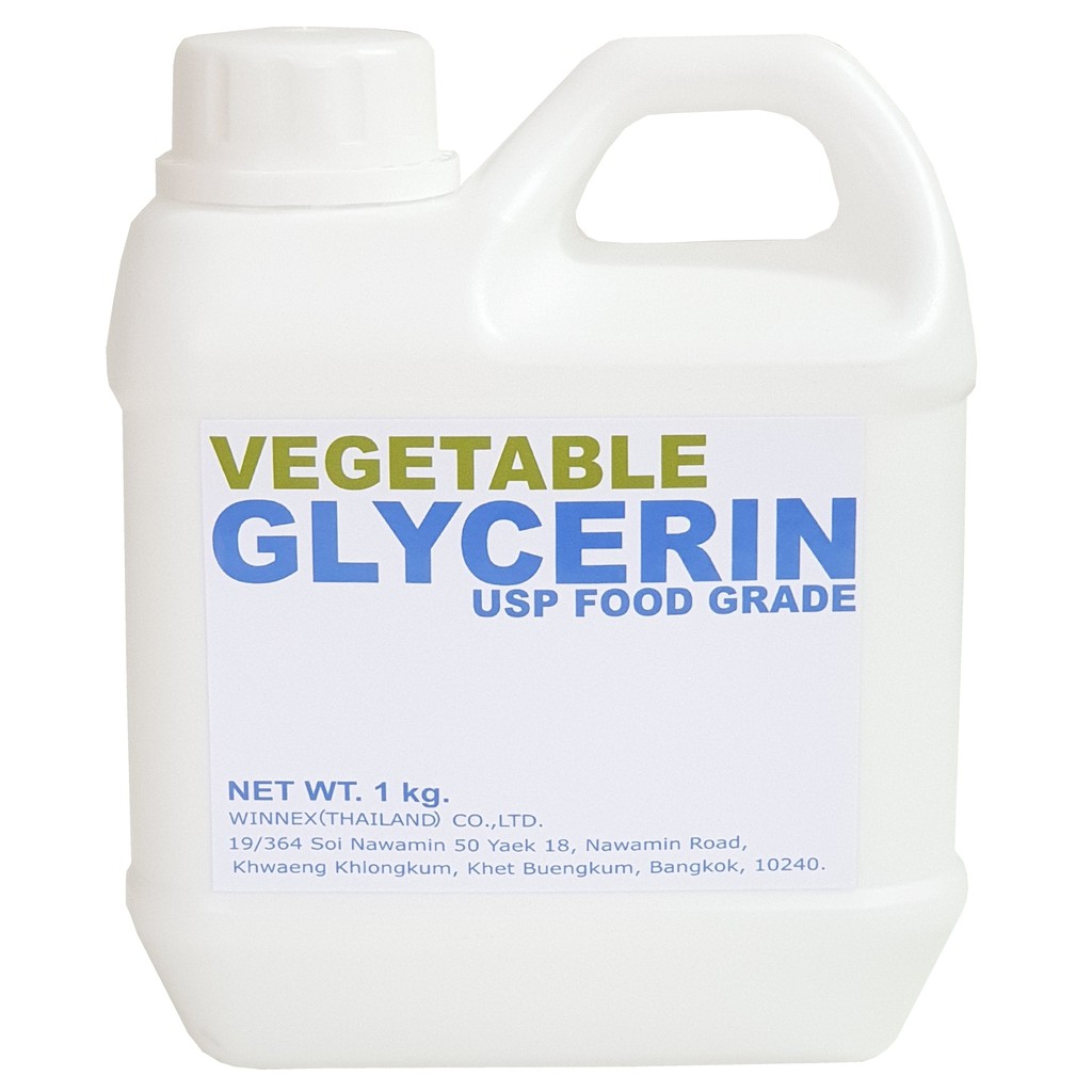 Glycerin rau củ (VG) Liquid 1 KG (Cấp thực phẩm)