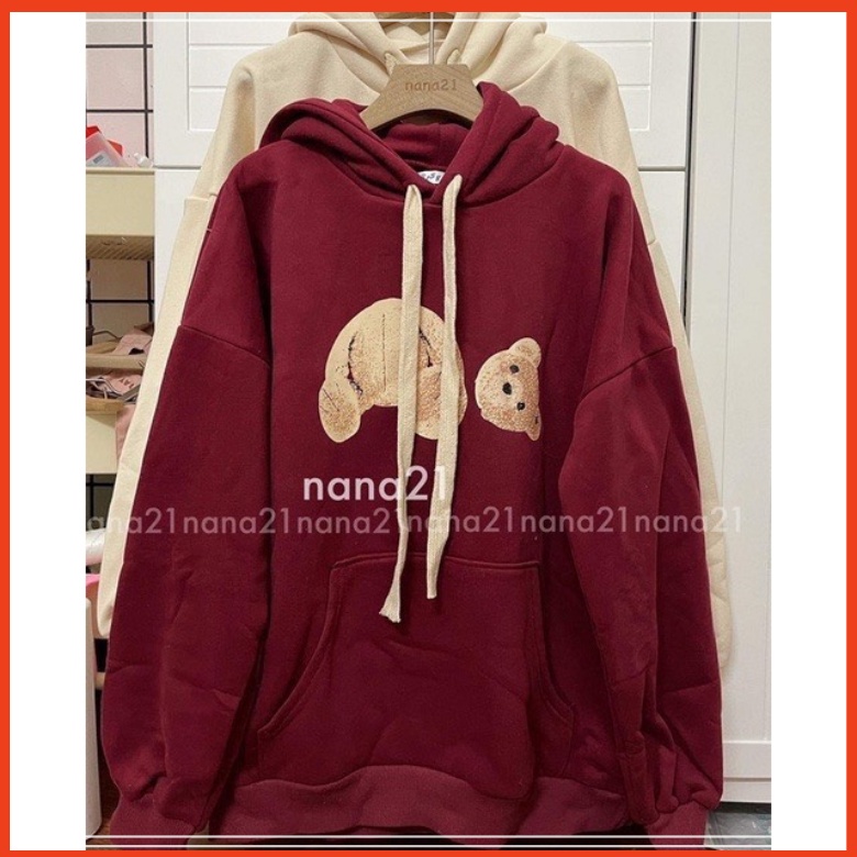 [FreeShip] - Áo nỉ hình Gấu Pu siêu hot- Ảnh Thật