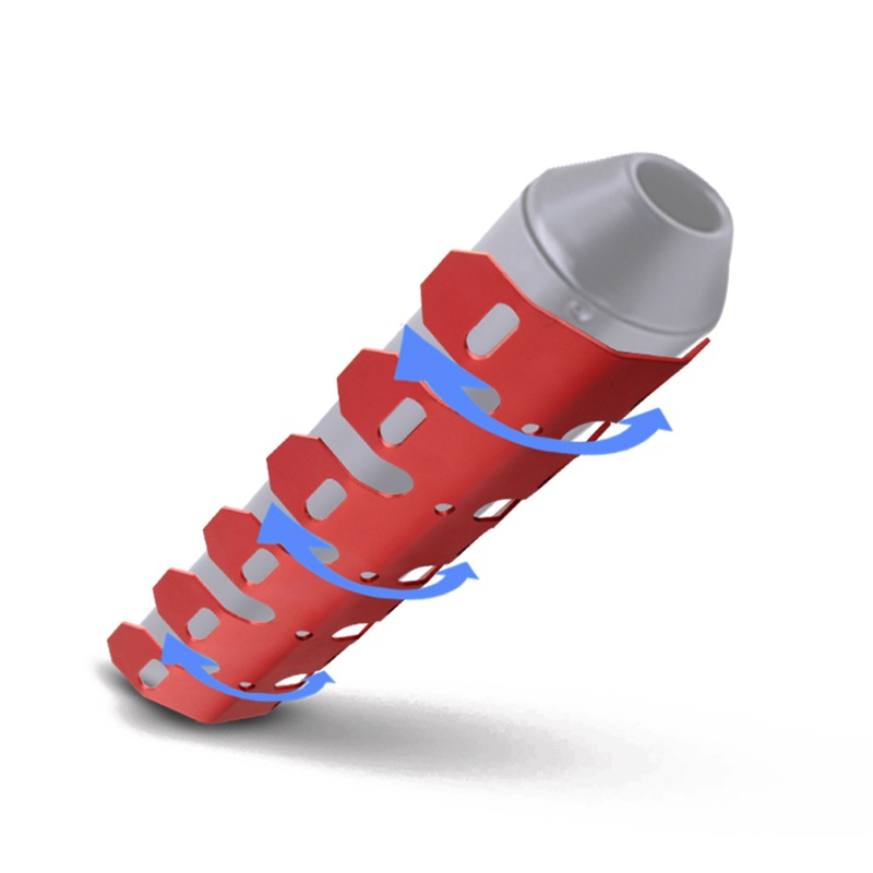 Vỏ Bọc Cách Nhiệt Bảo Vệ Ống Pô Xe Máy