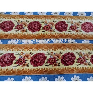 Bộ Thảm Trải Ghế Gỗ (2 Dài x 1m8), Đệm Trải Ghế Trường Kỷ (Loại 2 Ghế Dài)