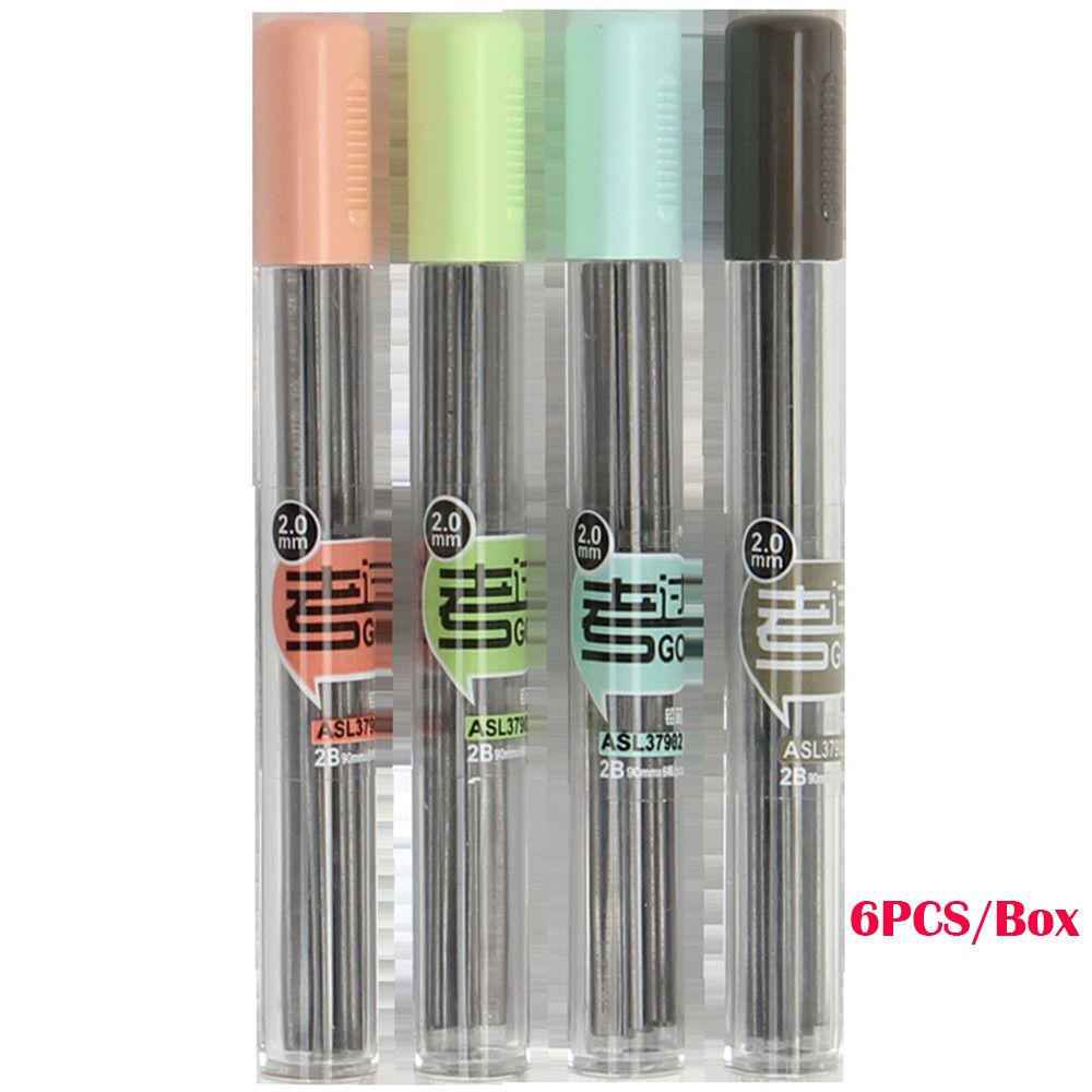 Bộ bút chì cơ học Kawaii mềm mại 2.0mm