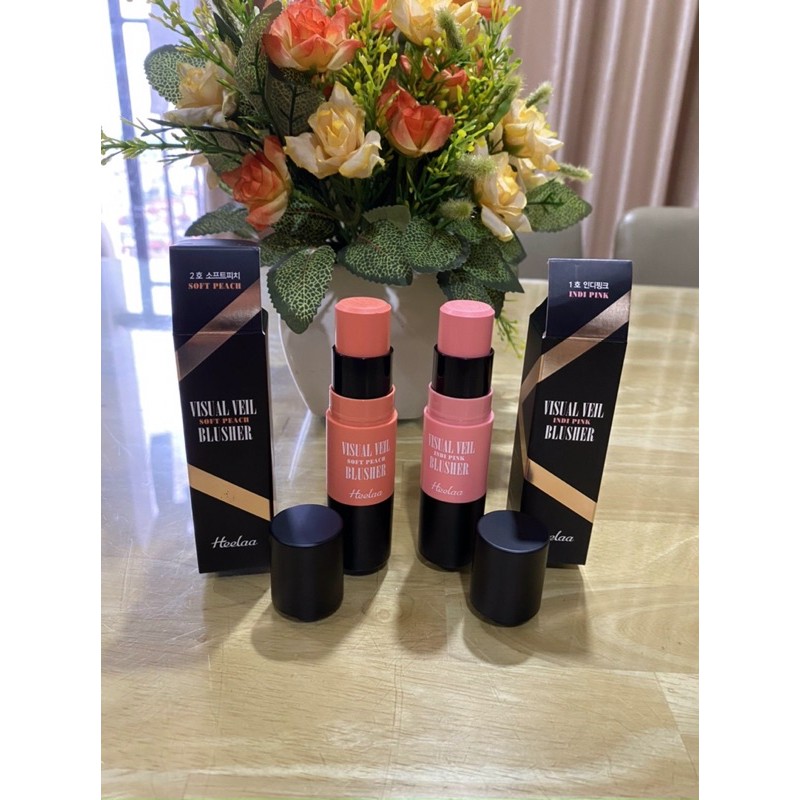 má hồng dạng thỏi heelaa