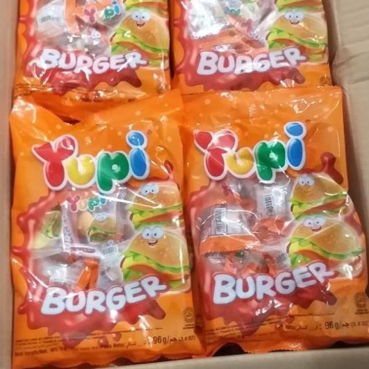 Kẹo dẻo Burger Yupi gói 12 viên