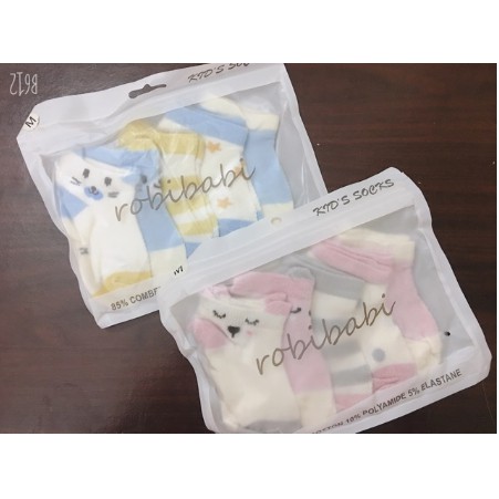 Sét 5 Đôi Tất Lưới Cổ Thấp Kid's Socks