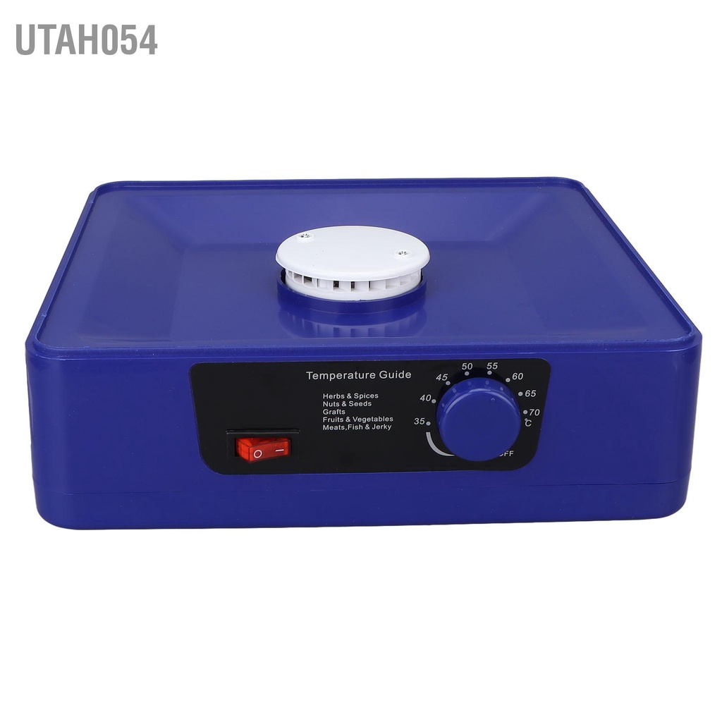 [Hàng Sẵn] Máy sấy hoa quả - Máy sấy thực phẩm tuần hoàn nhiệt cao 8 khay cho nhà bếp 350W【Utah054】