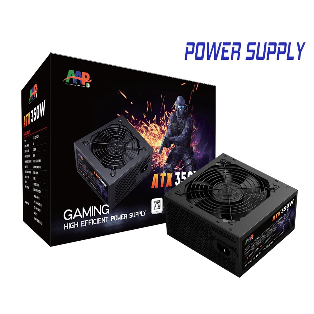 Nguồn Công Suất Thực AAP ATX-350W CHÍNH HÃNG