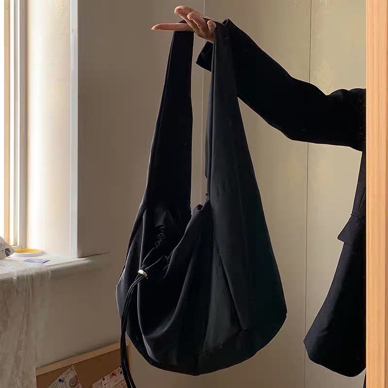 Túi đeo chéo bao tử size siêu to unisex ulzzang chống thấm