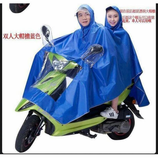 Áo mưa phản quang 2 đầu
