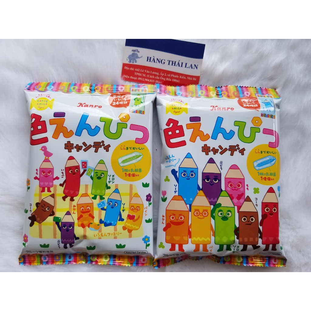 Kẹo Bút Chì Kanro Nhật Bản 80gr