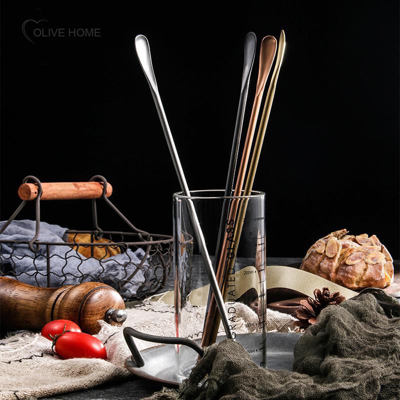 Muỗng khuấy cà phê bằng thép không gỉ nhiều màu sắc chất lượng cao