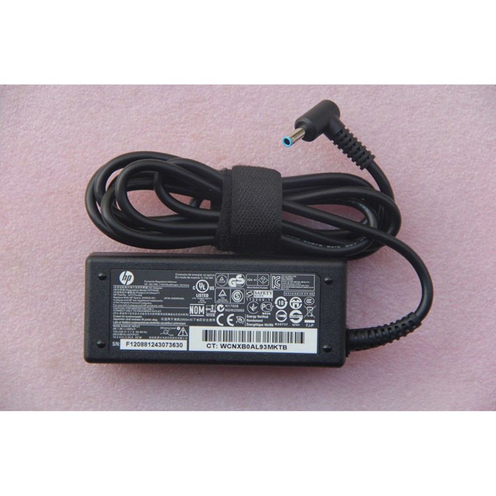 Sạc Laptop HP 19.5V - 3.33A chân kim NHỎ - Adapter HP Pavilion chân xanh