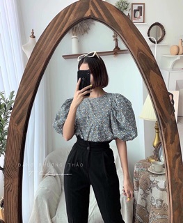 Quần Baggy Cạp Bèo Siêu Cao