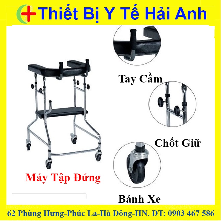 Khung Tập Đi Cho Người Tai Biến, Người Già Phục, Bênh Nhân Phục Hồi Chức Năng