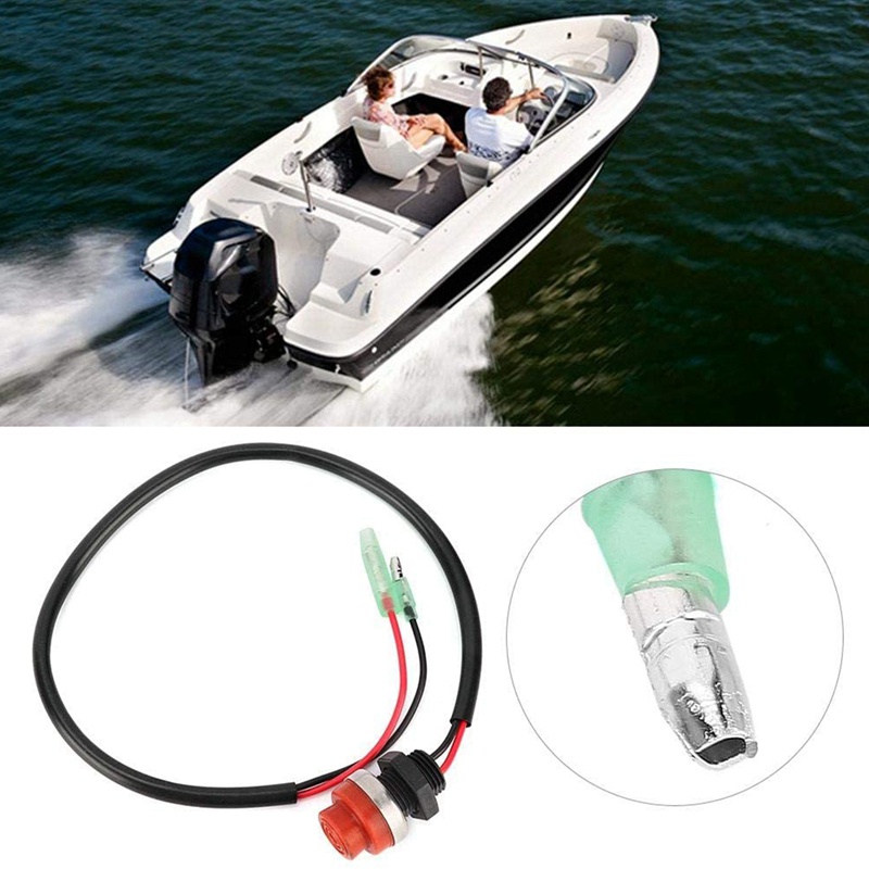Thuyền đa năng Outboard Động cơ Khởi động Kill Công tắc Nút nhấn không cần chìa khóa , áp dụng cho tất cả các tàu Yamaha