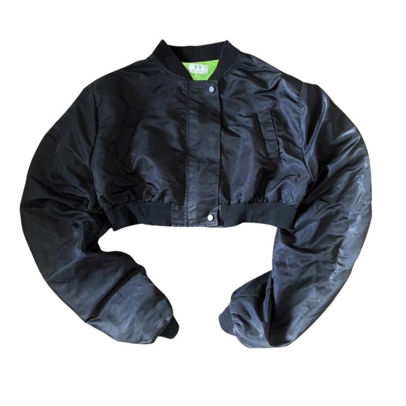 Áo Bomber Ma-1 crop 2hand