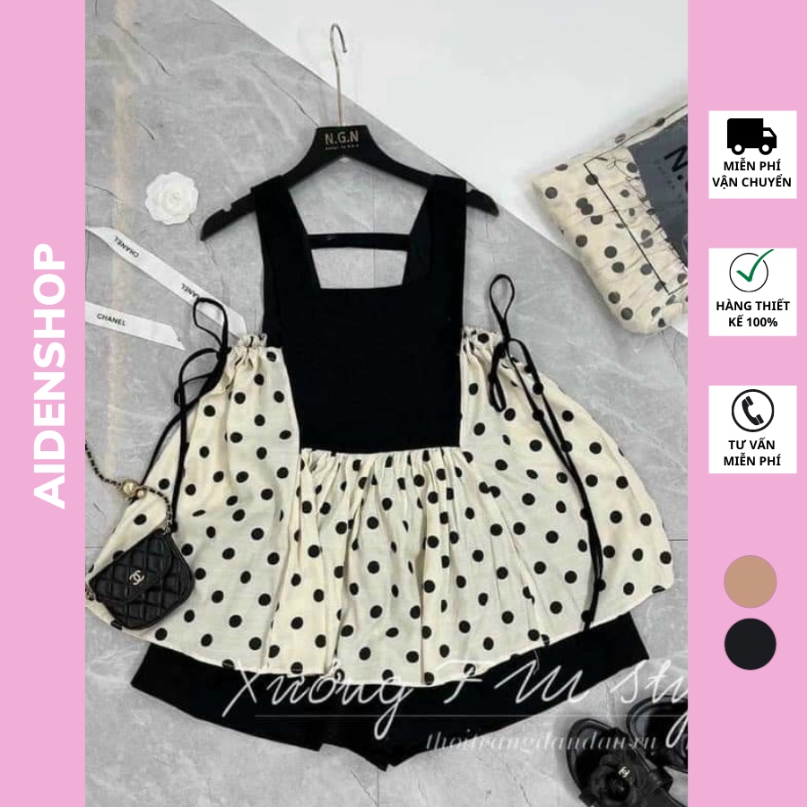 Bộ bầu thiết kế thời trang Aidenshop đồ bộ bầu mùa hè