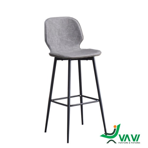 Ghế quầy bar chân sắt, ghế đảo bếp đẹp TH3277A
