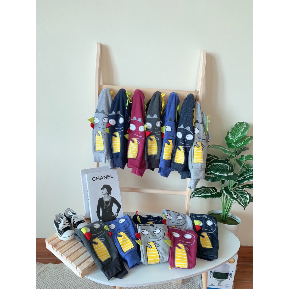 Combo 3 Quần thu đông bé trai- quần nỉ bông cho bé trai K054