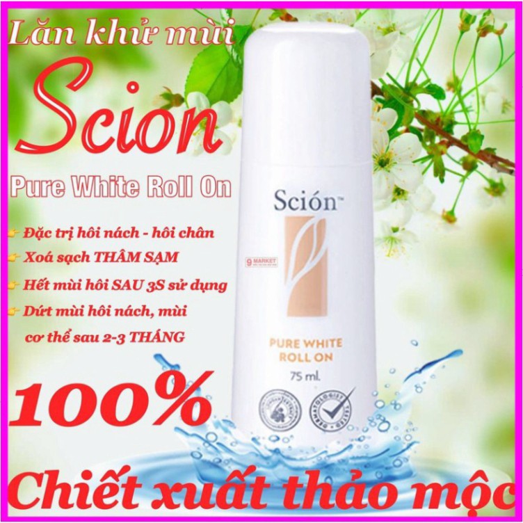 [Mã COS2405 giảm 8% đơn 300K] Lăn khử mùi NuSkin Scion Pure White Roll