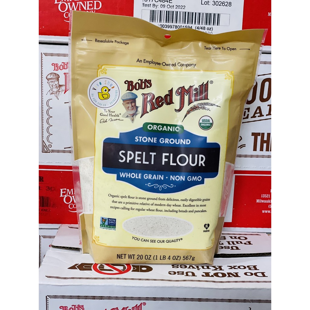 Bột mì Spelt hữu cơ hãng Bob Red Mill