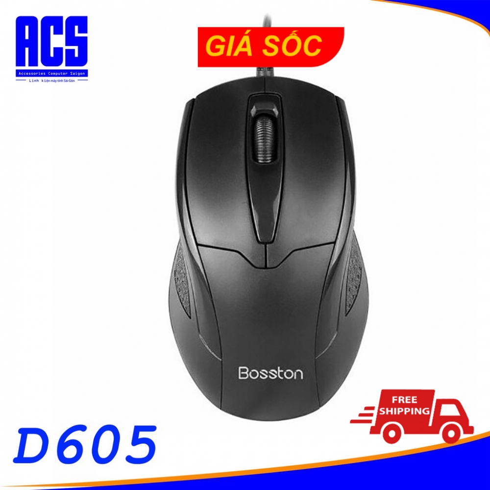 Chuột Máy Tính Văn phòng Bosston D605 Cực bền /Mouse Bosston D605