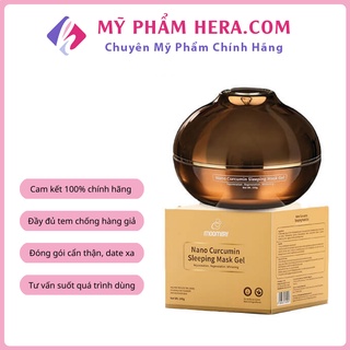 Mặt Nạ Ngủ Moomery - Gel Mặt Nạ Ngủ Nghệ Nano Moomery - Chính Hãng Công Ty
