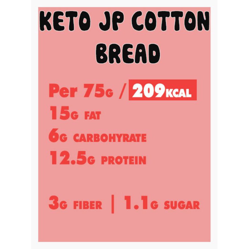 Bánh Cotton NB Keto 150g (Keto JP Cotton Cake)